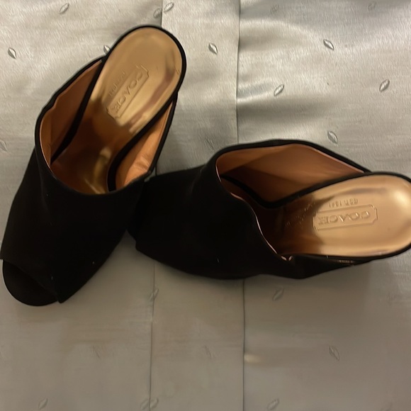 Coach open toed wedge - Picture 2 of 5